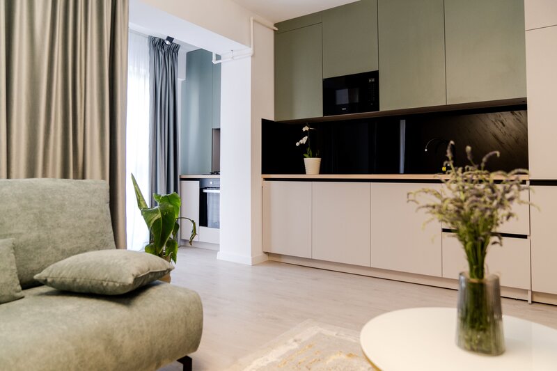 Pipera Ivory 2 camere  investitie rond OMV  nord parcare